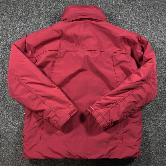 Lands’ End Women’s Red 3-in-1 Waterproof Fleece Lined Interchange Jacket - Picture 2 of 6